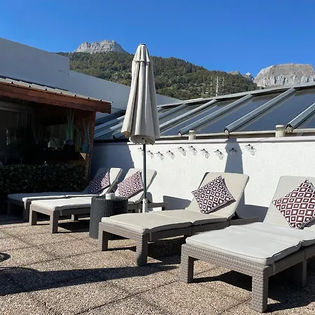 Le Petit Paradis Au Pied Du Monte Blanco,jacuzzi Prive, Rooftop,air De Jeux * Sallanches