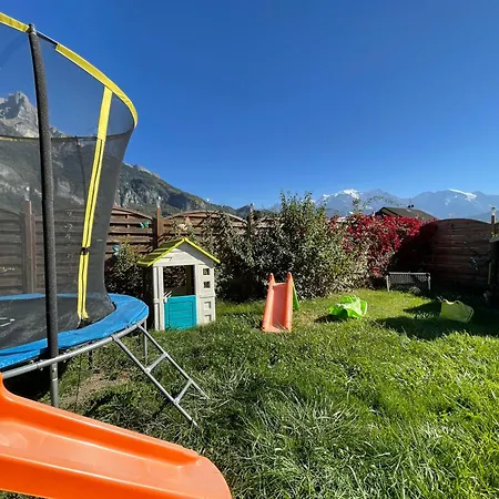 Le Petit Paradis Au Pied Du Monte Blanco,jacuzzi Prive, Rooftop,air De Jeux Apartmán *