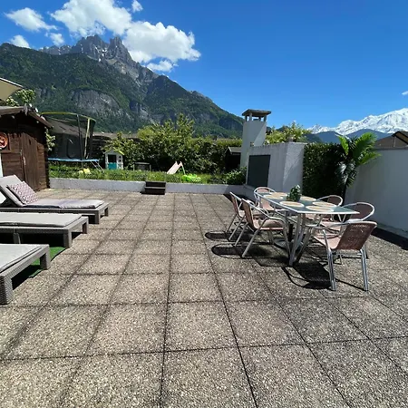 Rooftop 1 - Jacuzzi Prive Au Pied Du Monte-blanco * Sallanches