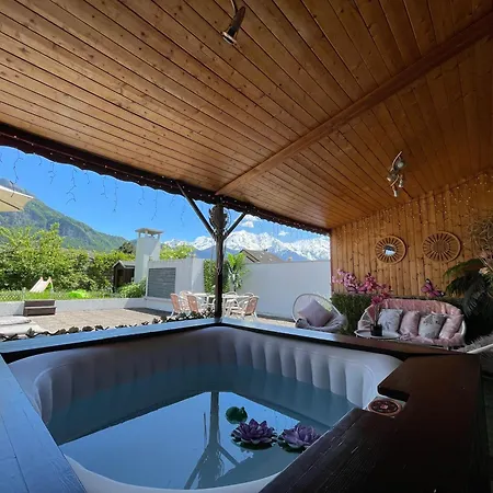 Le Petit Paradis Au Pied Du Monte Blanco,jacuzzi Prive, Rooftop,air De Jeux